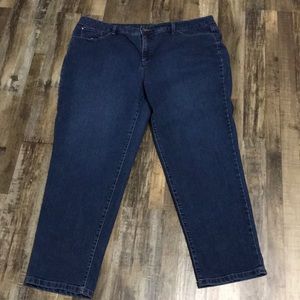 LIKE NEW! Charter Club Plus 22 Boyfriend Jeans